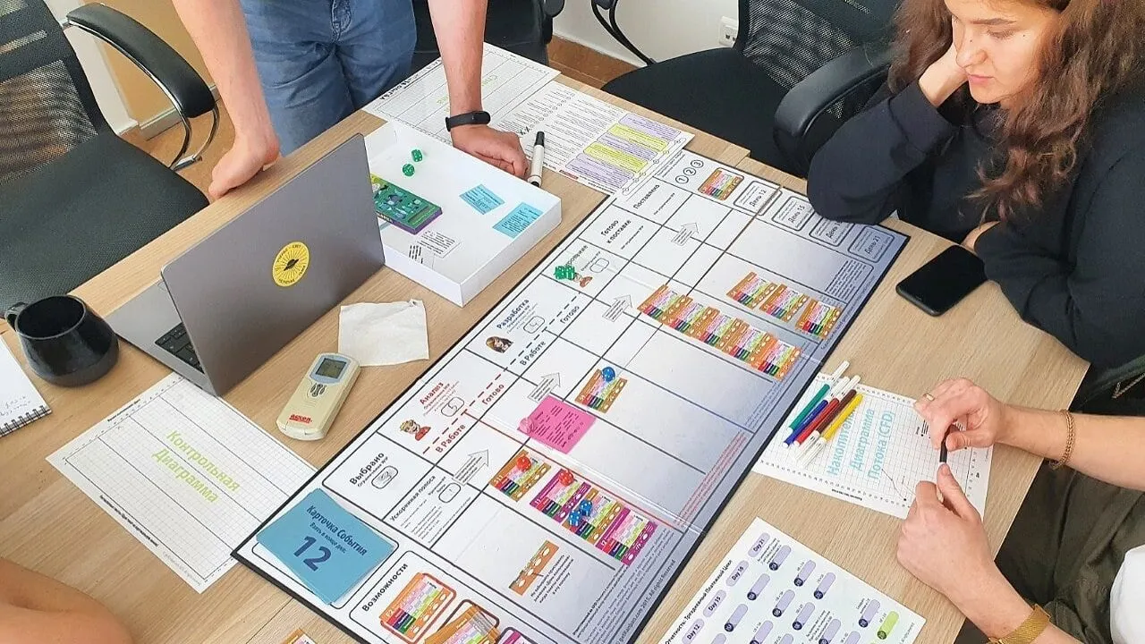 Участники игры getKanban