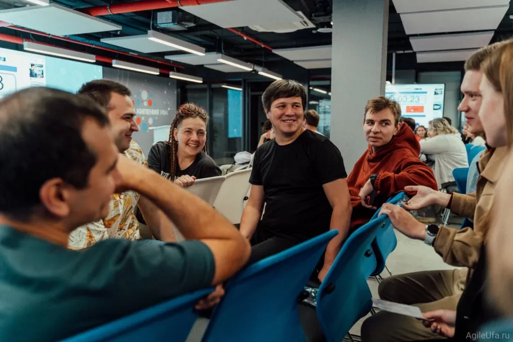Участники AgileUfa на встрече Life in Agile